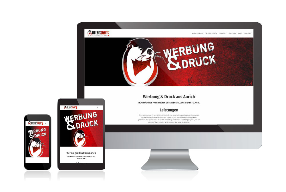 Responsive Webdesign in Aurich - Neue Website online.