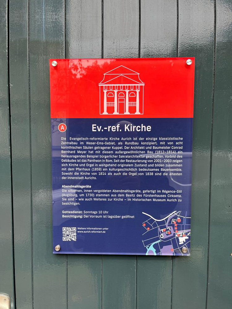 Stadt Aurich - Infotafeln Kulturmeile