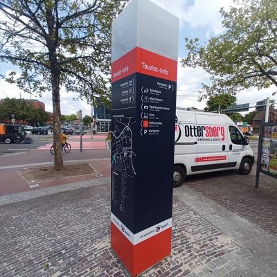 Stadt Aurich – Infostele