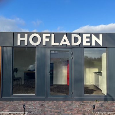 Hofladen – Einzelbuchstaben