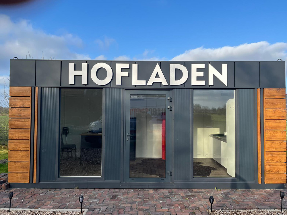 Hofladen – Einzelbuchstaben