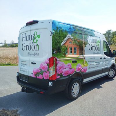 Huus & Gröön – Fahrzeugbeschriftung