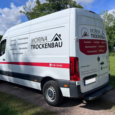 Morina – Fahrzeugflottenbeschriftung