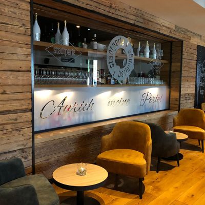 Stadtperle – Fensterbeschriftung