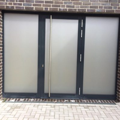 Haustür – Sichtschutz