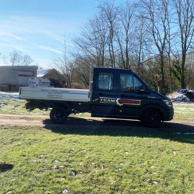 Team Herms – Fahrzeugbeschriftung Pritsche