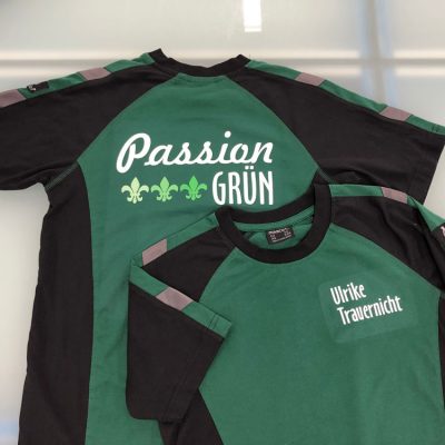 Passion Grün – Textilveredelung